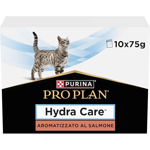 PURINA PRO PLAN Hydra Care für Katzen mit Flüssigkeitszufuhr, 6 Packungen à 10 x 75 g - (6 Packungen, Lachsgeschmack) PURINA PRO PLAN Hydra Care für Katzen mit Flüssigkeitszufuhr, 6 Packungen à 10 x 75 g - (6 Packungen, Lachsgeschmack) von PURINA Pro Plan