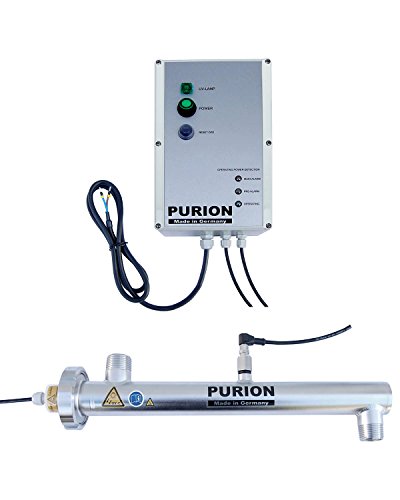 PURION 1000 24V Gleichstrom UV-C-Desinfektionsanlage bis 1.000 l/h (PURION 1000 24V mit Sensorüberwachung) von PURION