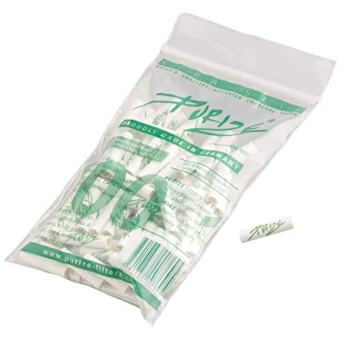 PURIZE 18359 Xtra Slim Size-100er PE Beutel, Aktivkohlefilter von PURIZE
