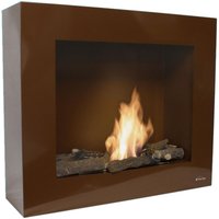 Purline - Boden- oder wandmontierter Biokamin mit dekorativen Holzscheiten in verschiedenen Farben bestbio von PURLINE