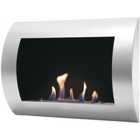 Purline - Ethanol-Kamin mit gebogener Stahlfrontplatte von PURLINE