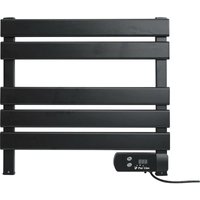 Kompakter elektrischer Handtuchhalter schwarz 100W von PURLINE