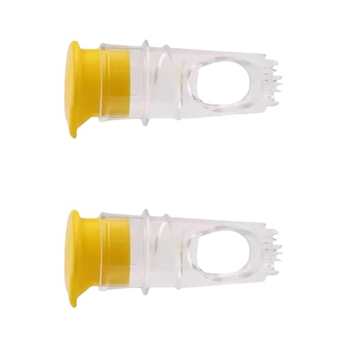 2 Stück Manuelle Zitruspresse Set Kleine Zitruspresse Set Für Effiziente Säfte Extraktion Ohne Unerwünschte Rückstände Einfach Zu Bedienen von PURPLELILY