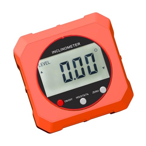 Digitale Winkelmessgeräte mit hoher Genauigkeit, leicht zu lesender Bildschirm mit Hintergrundbeleuchtung, ideal für Bauarbeiter und Tischlermaschinen, Installationsbox Digitale Winkelmessgeräte mit hoher Genauigkeit, leicht zu lesender Bildschirm mit Hintergrundbeleuchtung, ideal für Bauarbeiter und Tischlermaschinen, Installationsbox von PURPLELILY