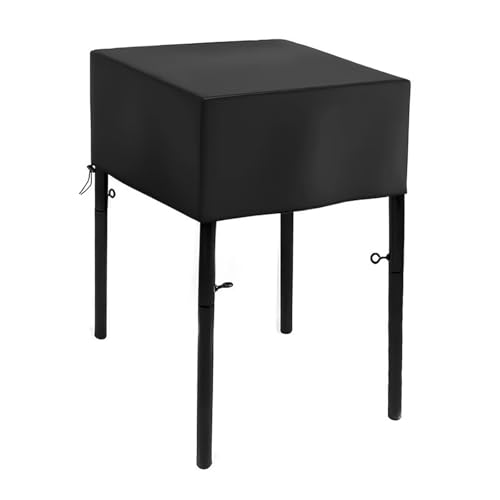 Kochzubehör mit verstärkten Nähten und verstellbarer Schnur, winddicht, Grillschutz, kleiner Grillschutz von PURPLELILY