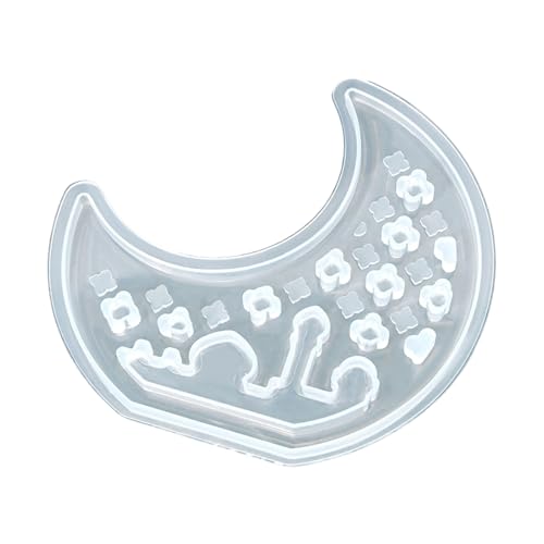 Light House Mondform Silikonhalter Formen für Ständer, Teelichthalter, Heimdekoration, Epoxidharz-Formen, LED, weiches Licht Light House Mondform Silikonhalter Formen für Ständer, Teelichthalter, Heimdekoration, Epoxidharz-Formen, LED, weiches Licht von PURPLELILY