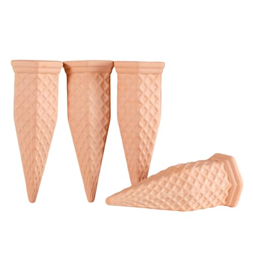 PURPLELILY 4 x Bewässerungspflanzenspikes, Keramik-Hydrospikes für Blumen, Bewässerung von Topfpflanzen, Indoor-Gartenarbeit, ätherischer Wasserspender von PURPLELILY