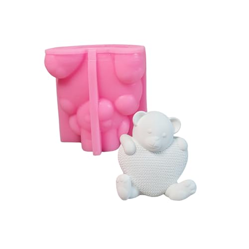 Silikonform für Süßigkeiten, Schokolade, Fondant, Seife, Gips, gestrickt, Herzform, Bär, Silikonform Silikonform für Süßigkeiten, Schokolade, Fondant, Seife, Gips, gestrickt, Herzform, Bär, Silikonform von PURPLELILY