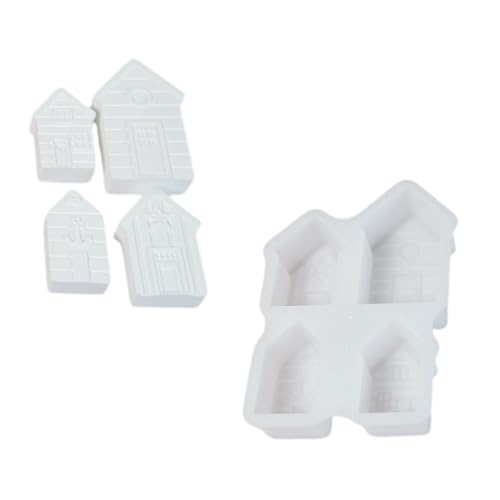 Silikonform mit Wal- oder Haus-Design, zum Basteln von Autofrischereien, Harzen, Kunst und Seife, dekorative Ornamentherstellung von PURPLELILY