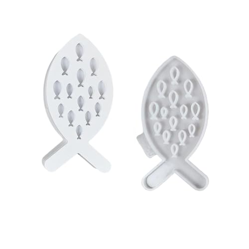 Silikonform mit ausgehöhlten Fischformen für Teelichthalter, Gipsdekoration, Epoxidharz, Silikonformen, Heimdekoration, Form Silikonform mit ausgehöhlten Fischformen für Teelichthalter, Gipsdekoration, Epoxidharz, Silikonformen, Heimdekoration, Form von PURPLELILY