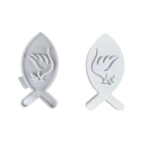 Silikonform mit ausgehöhlten Fischformen für Teelichthalter, Gipsdekoration, Epoxidharz, Silikonformen, Heimdekoration, Form Silikonform mit ausgehöhlten Fischformen für Teelichthalter, Gipsdekoration, Epoxidharz, Silikonformen, Heimdekoration, Form von PURPLELILY