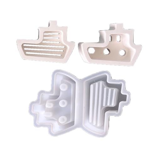 Silikonformen für Teelichthalter, Motiv: Segelschiff, für Epoxidharz, Teelichthalter, Heimdekoration, Bastelform Silikonformen für Teelichthalter, Motiv: Segelschiff, für Epoxidharz, Teelichthalter, Heimdekoration, Bastelform von PURPLELILY