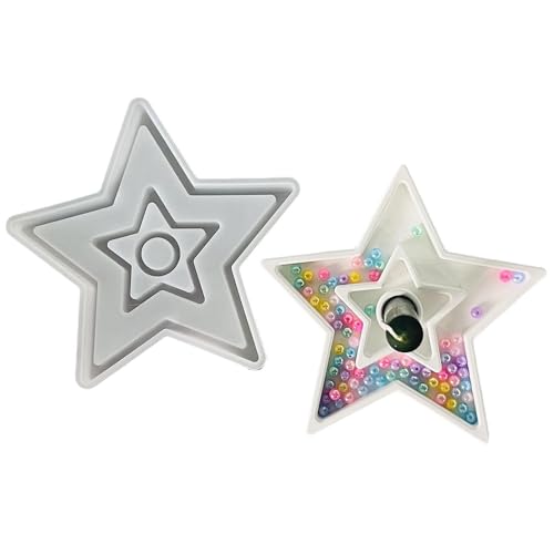 Silikonhalter in Sternform, antihaftbeschichtet, für Hochzeit, Basteln, fünfzackige Sterne, Silikonhalter Silikonhalter in Sternform, antihaftbeschichtet, für Hochzeit, Basteln, fünfzackige Sterne, Silikonhalter von PURPLELILY