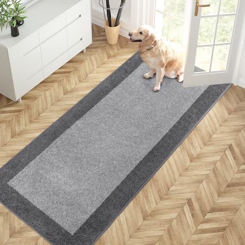 PURRUGS Schmutzfang-Fußmatte, 81,3 x 182,9 cm, rutschfest/rutschfest, maschinenwaschbar, Eingangsbereich, Schuhabstreifer, Überwurfteppich, super saugfähiger Teppich für schlammige, nasse Schuhe und PURRUGS Schmutzfang-Fußmatte, 81,3 x 182,9 cm, rutschfest/rutschfest, maschinenwaschbar, Eingangsbereich, Schuhabstreifer, Überwurfteppich, super saugfähiger Teppich für schlammige, nasse Schuhe und von PURRUGS