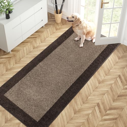 PURRUGS Schmutzfang-Fußmatte, 81,3 x 182,9 cm, rutschfest/rutschfest, maschinenwaschbar, Eingangsbereich, Schuhabstreifer, Überwurfteppich, super saugfähiger Teppich für schlammige, nasse Schuhe und PURRUGS Schmutzfang-Fußmatte, 81,3 x 182,9 cm, rutschfest/rutschfest, maschinenwaschbar, Eingangsbereich, Schuhabstreifer, Überwurfteppich, super saugfähiger Teppich für schlammige, nasse Schuhe und von PURRUGS