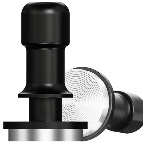 PUSEE Espresso-Tamper 51 mm, Kaffeetamper 13.6 kg kalibrierter Espresso-Tamper mit federbelasteter Belastung, Kaffeepresse, Barista-Espresso-Werkzeug für Siebträger von PUSEE
