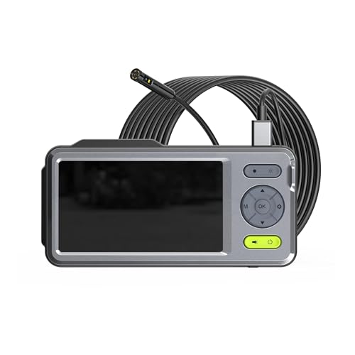 NTS500B Inspektionskamera 1080P 5 Zoll IPS-Bildschirm Endoskop mit Dreifachlinse 5 mm Inspektionskamera IP67 5 m Boroskop 8 LED Integriertes Mikrofon NTS500B Inspektionskamera 1080P 5 Zoll IPS-Bildschirm Endoskop mit Dreifachlinse 5 mm Inspektionskamera IP67 5 m Boroskop 8 LED Integriertes Mikrofon von PUSILIN