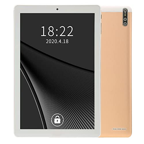 10 Zoll Tablet mit Android 11, Tablet PC, Octa Core 3GB RAM 64GB ROM, HD IPS Touchscreen, 8MP Front+13MP Rückfahrkamera, 3G Netzwerk, WLAN, 6000 mAh Akku von PUSOKEI