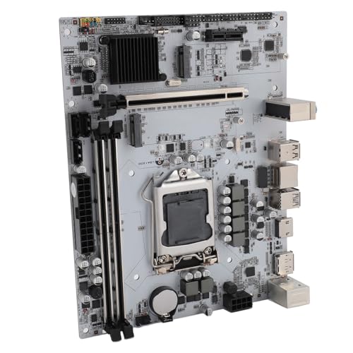 PUSOKEI H410M DH LGA1200 Gaming ATX Motherboard, DDR4 USB2.0 SATA3.0, PCIE 3.0X16, Unterstützung M.2 NVME, Computer Motherboards für Intel 10 Generation CPU von PUSOKEI