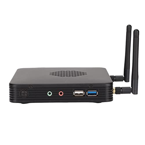 PUSOKEI PC, Desktop-Computer, Computer für Windows11-System, SSD 64G, Maximale Unterstützung 512G, Dual-Antenne WiFi, 2,16 GHz Bis 2,58 GHz CPU 4 GB RAM 64 GB SSD, USB von PUSOKEI