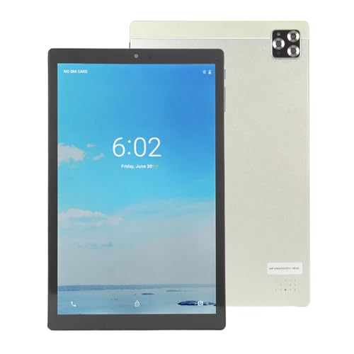 PUSOKEI 10 Zoll Android10.1 Tablet,Tablet PC, 6 GB RAM, 128 GB ROM, HD Display, 2 MP + 5 MP Kamera, 2,4 G/5 G WLAN, BT, Dual SIM Steckplatz, 6800 MAh Akku (Grün) von PUSOKEI