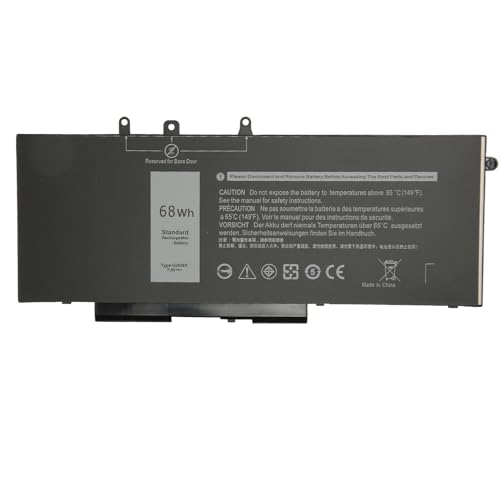 PUSOKEI 68Wh GJKNX Laptop Akku Ersatz für Dell, für Latitude 5480 5580 5280 5288 5290 5488 5490 5491 5495 5590 5591 E5480 E5580 E5590 E5490 von PUSOKEI