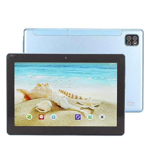PUSOKEI 8 Zoll Tablet Android11 Tablet, 6 GB RAM, 128 GB ROM, IPS Touchscreen, Octa Core CPU, Dual Lautsprecher, 4G LTE, 2,4/5G WiFi, BT5.0, 8MP+20MP Kamera, 8800 mAh Akku (Blau) von PUSOKEI