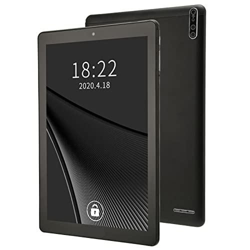 PUSOKEI Android Tablets, 3G Netzwerk Octa Core Tablet PC, 3 GB RAM 64 GB ROM, 10 Zoll HD IPS Touchscreen, WLAN, Dual Kamera, Dual SIM Kartensteckplätze, 6000 mAh Akku von PUSOKEI
