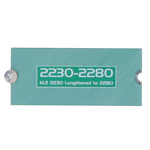 PUSOKEI M2+ M.2 NGFF/NVME Längenverlängerungsadapter, M.2 NGFF SSD Adapterkarte für 2230 Bis 2242 Übertragungskarte, Adapter Erweiterungs Rack Board Kartenkonverter von PUSOKEI