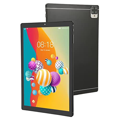PUSOKEI Tablet 10,1 Zoll, Android 12 Tablet Ten Cores Tablet PC, 6GB RAM 128GB ROM, 1080P IPS Touchscreen, 4G Calling Tablet, 2MP+5MP Dual Kamera, WiFi, FM, 8800mAh Akku von PUSOKEI