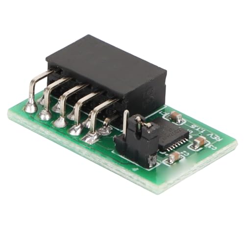 TPM 2.0 10Pin TPM Modul, TPM SPI Modul Systemkomponenten Motherboards, Ersatz TPM2.0 Verschlüsselungssicherheitsmodul, für SuperMicro AOM TPM 9670V S von PUSOKEI