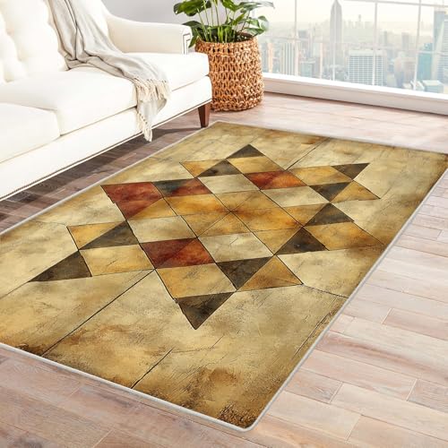 PUSRDEO Farbenprächtiger Blumenteppich mit Kunst Design Garten Atmungsaktiv Für Haustiere Kurzflor Robust Für Wohnbereich Essbereich Fleckensicher(lila)-240x300cm von PUSRDEO