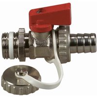 Kfe Kugelhahn 1/2 Zoll selbstdichtend mit Kappe und Schlauchtülle Kfe Kugelhahn 1/2 Zoll selbstdichtend mit Kappe und Schlauchtülle von PUTEUS