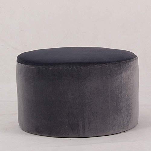 PUTHLLA Ottoman Pouf Fußhocker Sitzsack Pouf, 40 cm x 28 cm, runder Fußhocker für Wohnzimmer und Schlafzimmer, Sitzsäcke, kleine Sitzbänke von PUTHLLA