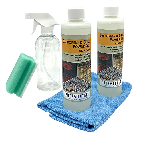 PUTZMUNTER Backofen- und Grill Power Gel extra stark 2 x 500ml Set PUTZMUNTER Backofen- und Grill Power Gel extra stark 2 x 500ml Set von PUTZMUNTER