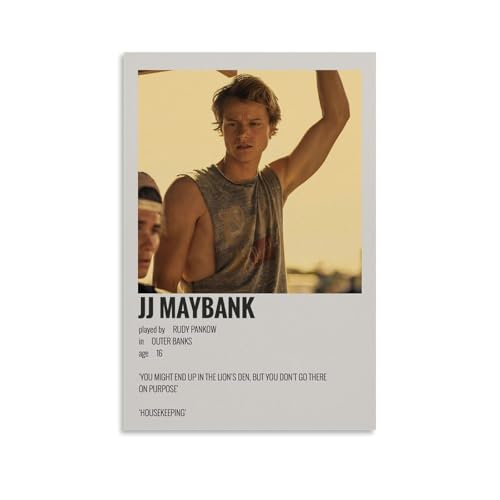 Outer Banks Maybank Jj Wandposter für Zimmer, ästhetisches Leinwandposter, Wandkunst, Wohnzimmer, Schlafzimmer, Dekoration, Poster, 30 x 45 cm, ungerahmter Stil Outer Banks Maybank Jj Wandposter für Zimmer, ästhetisches Leinwandposter, Wandkunst, Wohnzimmer, Schlafzimmer, Dekoration, Poster, 30 x 45 cm, ungerahmter Stil von PUYT