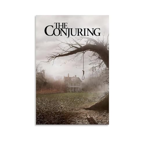 The Conjuring Vintage-Horror-Filmposter auf Leinwand, Wandkunst, Dekoration, Wohnzimmer, Schlafzimmer, Dekoration, Poster, 20 x 30 cm, ungerahmter Stil The Conjuring Vintage-Horror-Filmposter auf Leinwand, Wandkunst, Dekoration, Wohnzimmer, Schlafzimmer, Dekoration, Poster, 20 x 30 cm, ungerahmter Stil von PUYT
