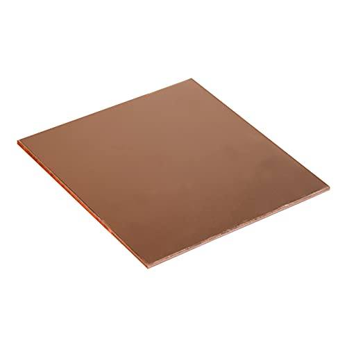 100 mm x Kupferplatte, Kupferblech for Experimentierzubehör, Dicke 1–5 mm/Dicke: 3,0(Thickness:4Mm) von PUYUNA