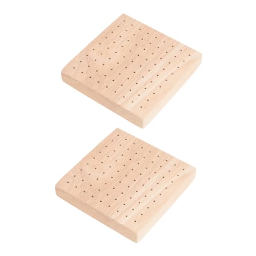 2pcs Wooden Lollipop Display Stand Snack Holder for Parties Banquets Candy Display Rack von PUYUNA