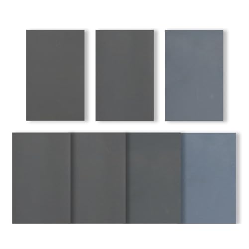 4 Stück Wassertrockenschleifpapier 230 x 93 mm (9 3,6 Zoll) Schleifpapier Körnung 80–5000 Holz Metall Autopolitur (Körnung 80)(Grit 3000) von PUYUNA