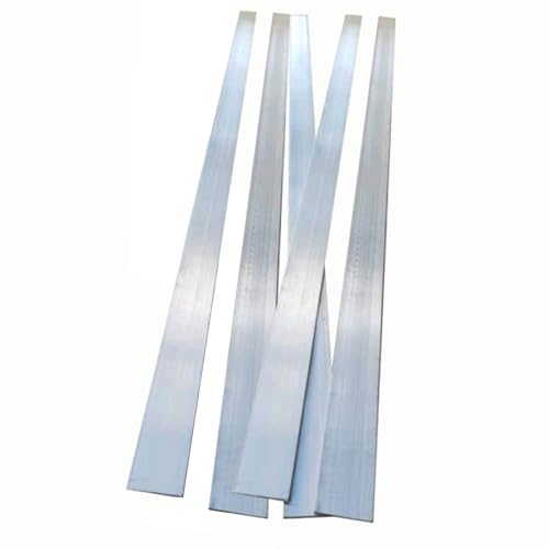 Aluminiummetall, 3D-gedruckt, Länge 500 mm, 1060 Aluminium-Flachplattenstange, Blechteil, Dicke 1, 2, 3,0, 4, 5, Breite 10, 20, 25, 30 mm/3 x 15, Stück(1 * 10 * 500Mm 5Pcs) von PUYUNA