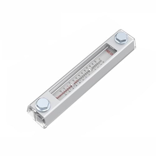 Füllstandsanzeiger, 1PC Aluminiumgehäuse Hydrauliktank Flüssigkeitsöl Wasserstandsanzeige YWZ 76T-500T(YWZ250T)(YWZ80T) von PUYUNA