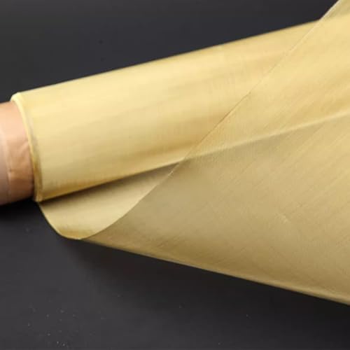 Messinggewebe, Kupferdrahtfilter, Verunreinigungsfilter, Kupferdrahtgewebe, reines Kupfersieb zur Abschirmung von Filterverunreinigungen gegen Störungen(Purple1x1m,180 mesh)(Brass 1x1m,180 mesh) von PUYUNA