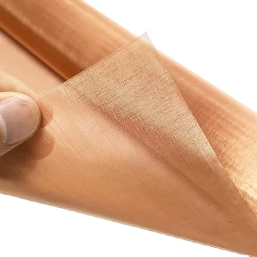 Messinggewebe, Kupferdrahtfilter aus reinem Kupfersiebgewebe, for dichtes Filtergewebe, Klimaanlagen, antistatische Gebäudeböden (Lila, 1 x m, 60 Maschen)(Purple1x1m,150 mesh) von PUYUNA