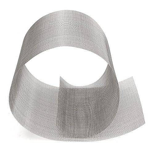 PUYUNA 304 Edelstahl-Filtrationsgewebe-Siebgewebe-Siebblatt Fix Net Tools 20''x40'' 6-400 Mesh-Gewebe-Drahtgewebe-Arbeitsplatte (20 Mesh 1,1 mm)(10Mesh 2.3mm) von PUYUNA