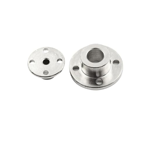 Starrer Flanschkupplungsverbinder, 3 mm/4 mm/5 mm/6 mm/7 mm/8 mm/10 mm Starrer Flanschkupplungs-Motorführungswellenkupplungs-Stützverbinder(10mm)(7mm) von PUYUNA