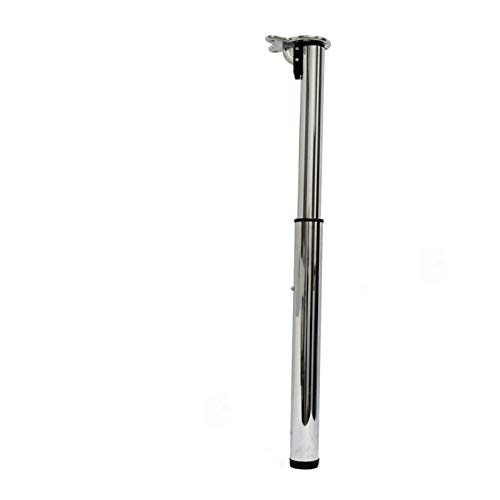 Table Legs,Furniture Support Leg, Steel Foldable Table Legs,Folding Metal Dining Table Feet,Telescopic Breakfast Bar Desk Legs,Push-Pull Lift Cabinet Feet,with Zinc Alloy Base,1pcs(Gris,130cm/51.2in)( Table Legs,Furniture Support Leg, Steel Foldable Table Legs,Folding Metal Dining Table Feet,Telescopic Breakfast Bar Desk Legs,Push-Pull Lift Cabinet Feet,with Zinc Alloy Base,1pcs(Gris,130cm/51.2in)( von PUYUNA