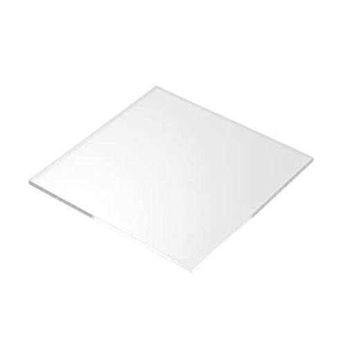 Transparente quadratische Acrylplatten mit Schutzfolie for Bilderrahmen und Displayprojekte, Dicke 10 mm/200 x 500 x 10 mm(200X300X10Mm) von PUYUNA