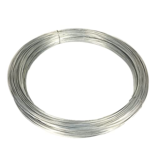 Verzinkter Eisendraht, langlebig for Handwerk und Heimanwendungen, Durchmesser 0,95–5 mm, Gewicht 0,5 kg/Durchmesser 1,6 mm, Länge 22 m(3.4Mm x7 M) von PUYUNA