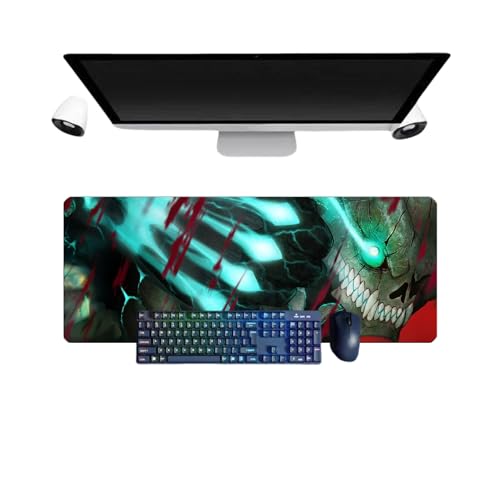 Japanisches Anime Kaiju No. 8 Mauspad XL Multifunktions-Gaming-Mauspad 3 mm Büro rutschfeste Oberfläche strukturierte Oberfläche für Computer Gamer Home und Laptops von PUrar